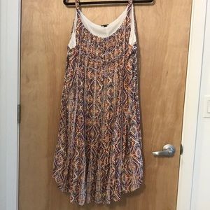 Torrid Multicolored Dress with Side Detail